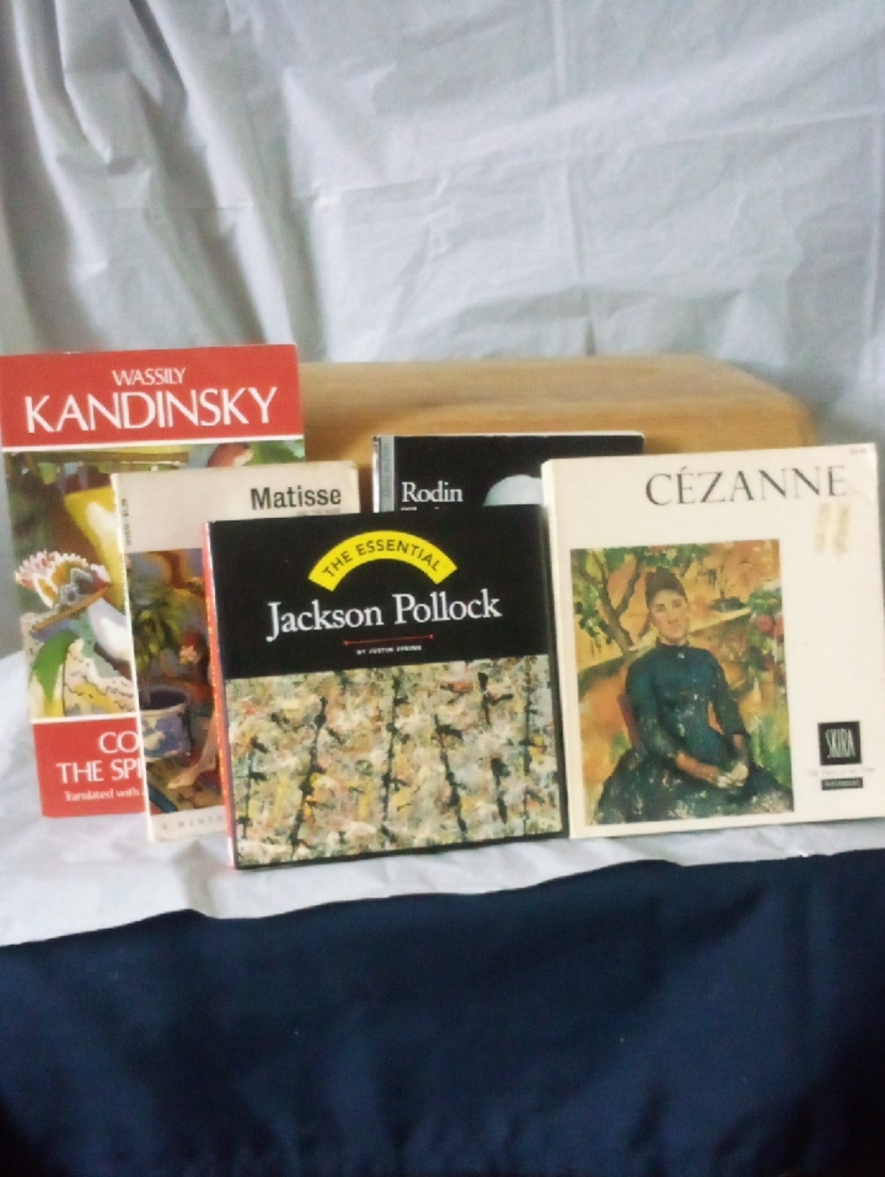 Art Books Cezanne, Pollock, Rodin, Matisse &  Kandinsky